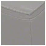 Abbildung zeigt Lagerungskeil mit 2 tiefen Beinmulden LxBxH 75x42x22 cm