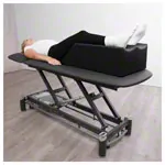 Abbildung zeigt Lagerungskeil mit 2 flachen Beinmulden, L x B x H 75 x 42 x 22 cm