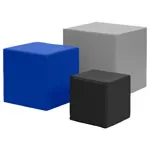 Abbildung zeigt Lagerungsw�rfel, LxBxH 30x30x30 cm