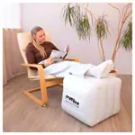 Abbildung zeigt Lagerungskissen, aufblasbar, LxBxH 40x45x50 cm, wei�