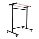 Abbildung zeigt Sport-Tec Mattenwagen Exklusiv XL 90 cm, f�r max. 16 Gymnastikmatten, fahrbar