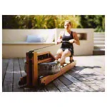 WaterRower Rudergert Kirsche, inkl. S4 Monitor, Herzfrequenzempfnger, Brustgurt POLAR T31 und Bodenschutzmatte, Set 4-tlg.