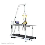 Abbildung zeigt Galgen f�r Sport-Tec Laufband Run 2.5 med inkl. Gurt u. Entlastungssystem