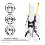 Abbildung zeigt Galgen f�r Sport-Tec Laufband Run 2.5 med inkl. Gurt u. Entlastungssystem