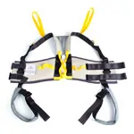 Abbildung zeigt Galgen f�r Sport-Tec Laufband Run 2.5 med inkl. Gurt u. Entlastungssystem