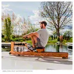 Abbildung zeigt WaterRower Ruderger�t Eiche, inkl. S4 Monitor