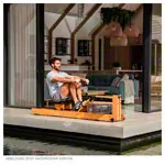 Abbildung zeigt WaterRower Ruderger�t Club-Sport, inkl. S4 Monitor