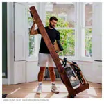 Abbildung zeigt WaterRower Ruderger�t Club-Sport, inkl. S4 Monitor