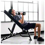 Vision Fitness Adjustable Bench verstellbare Hantelbank, 135x70x51 cm
