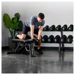 Vision Fitness Adjustable Bench verstellbare Hantelbank, 135x70x51 cm