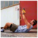 Kettlebell, 4 kg, gelb