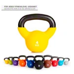 Kettlebell, 4 kg, gelb