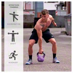 Kettlebell, 12 kg, lila