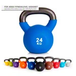 Kettlebell, 24 kg, blau