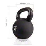 Kettlebell, 32 kg, schwarz