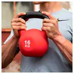 Sport-Tec Kettlebell-Set 9-tlg., 4-32 kg inkl. Ablage