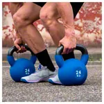 Sport-Tec Kettlebell-Set 9-tlg., 4-32 kg inkl. Ablage