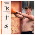 Kettlebells 4-24 kg, 8er Set