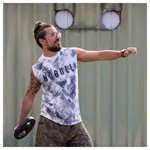 Abbildung zeigt pumpset-Hantelscheibe aus Vinyl, Bohrung  2,7 cm, 2,5 kg, Stck