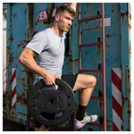 pumpset-Hantelscheibe aus Vinyl, Bohrung  2,7 cm, 10 kg, Stck