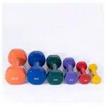 Wandhalterung-Set inkl. Hanteln, 0,5-5 kg, 6 Stck