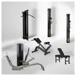 Abbildung zeigt Sport-Tec KG-Ger�te Set Premium