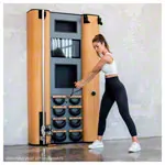 NOHrD Wall Compact, Seilzug, Skitrainer, 8 Swing Hanteln, Club-Sport