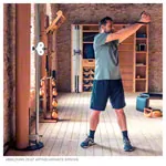 Abbildung zeigt NOHrD Seilzugapparat SlimBeam Nussbaum