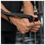 Sport-Tec Zuggriff mit Anti-Rutsch, schwarz, 2er Set