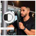 Sport-Tec Zuggriff mit Anti-Rutsch, schwarz, 2er Set