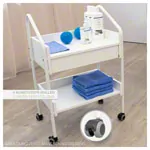 Gertewagen Standard mit 4 Rollen, wei