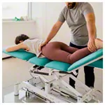 Ferrox Therapieliege Chagall 6 Neo mit Radhebesystem