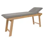 Abbildung zeigt Therapieliege Tiziano Natur, LxBxH 195x65x80 cm