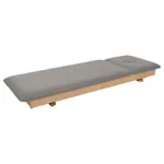 Abbildung zeigt Therapieliege Tiziano Natur, LxBxH 195x65x80 cm