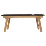Therapieliege Tiziano Natur, LxBxH 195x65x80 cm