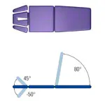HWK Therapieliege Solid Viernheim Electric 5-tlg., Breite: 80 cm