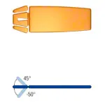 HWK Therapieliege Impuls Akku 4-tlg., Breite: 80 cm