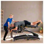 Lojer Therapieliege Manuthera Modell 242, anthrazit mit Akkuantrieb