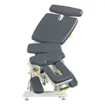 Lojer Therapieliege Manuthera Modell 242, Grauwei mit Elektroantrieb