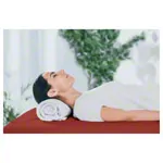 Abbildung zeigt Massageliegenbezug mit Nasenschlitz�ffnung, LxB 200 x 65 cm