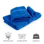 Handtuch Set 3-tlg., je 1 Stck 30x30 cm, 100x50 cm und 140x70 cm