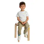 Erzi Hocker 38 aus Formholz, 36x36 cm, Sitzhhe 38 cm