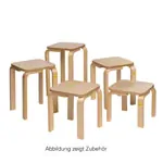 Erzi Hocker 45 aus Formholz, 36x36 cm, Sitzhhe 45 cm