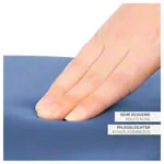 Abbildung zeigt Sattelhocker mit Polster, Exklusiv mit Gleitern