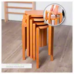 Gymnastikhocker aus Holz,  32 cm