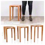 Gymnastikhocker aus Holz,  32 cm