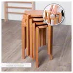 Gymnastikhocker aus Holz,  32 cm