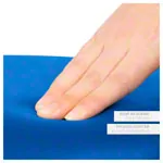 Therapiehocker mit Polster, Standard mit Gleitern