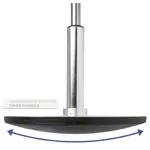 Ergo Pendelhocker Maxi,  37 cm, schwarz