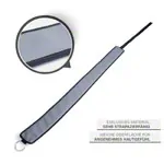 Abbildung zeigt Sport-Tec Beckengurt, LxB 100x8 cm, schwarz/grau
